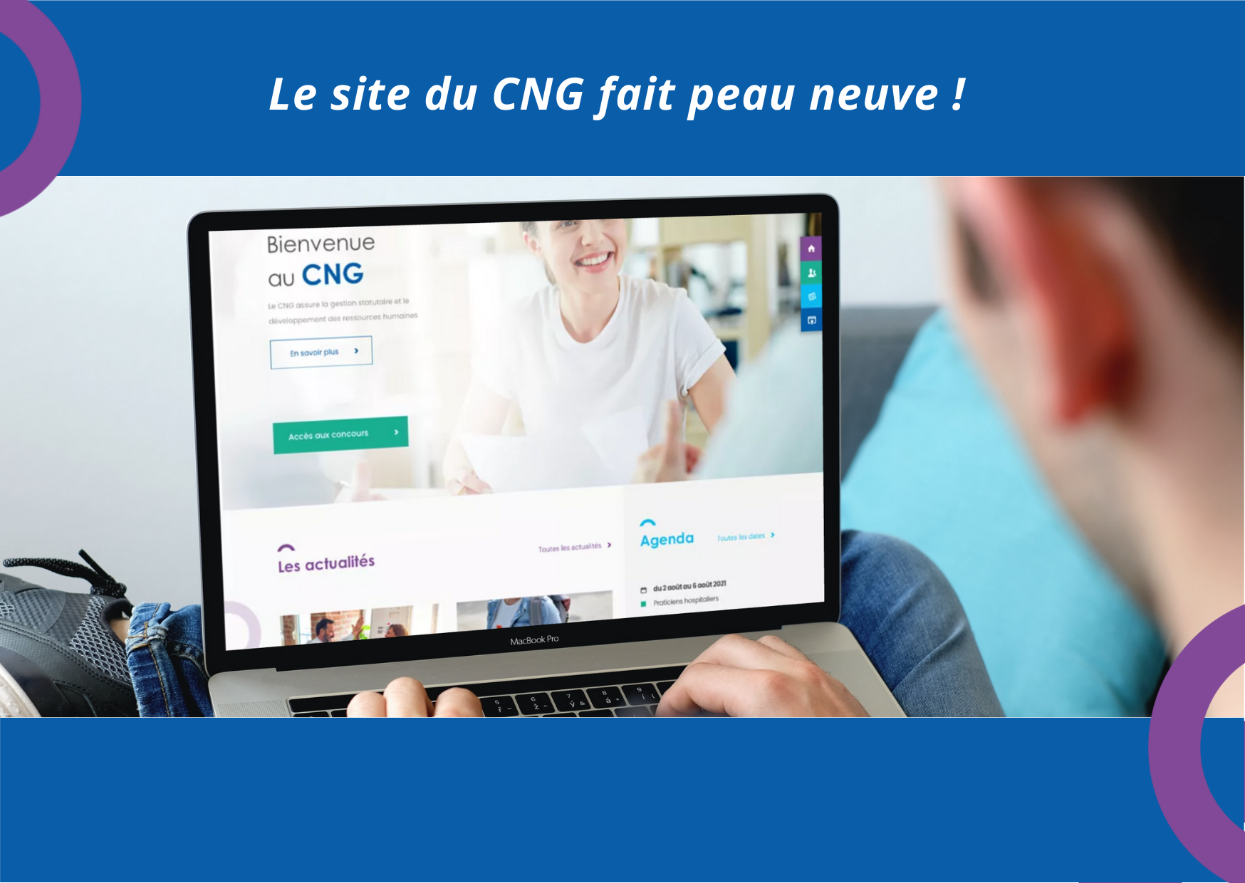 Le site internet fait peau neuve | Le CNG